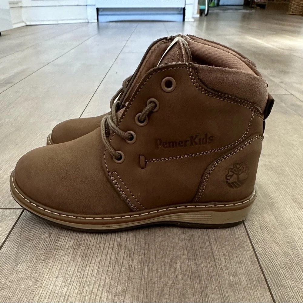 Vintage 90s Toddler Boy Boots EUC Size 4 Hand Crafted